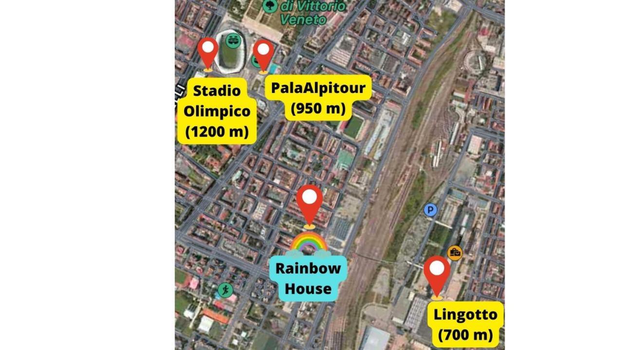 Rainbow House Lingotto Inalpi Lägenhet Turin Exteriör bild